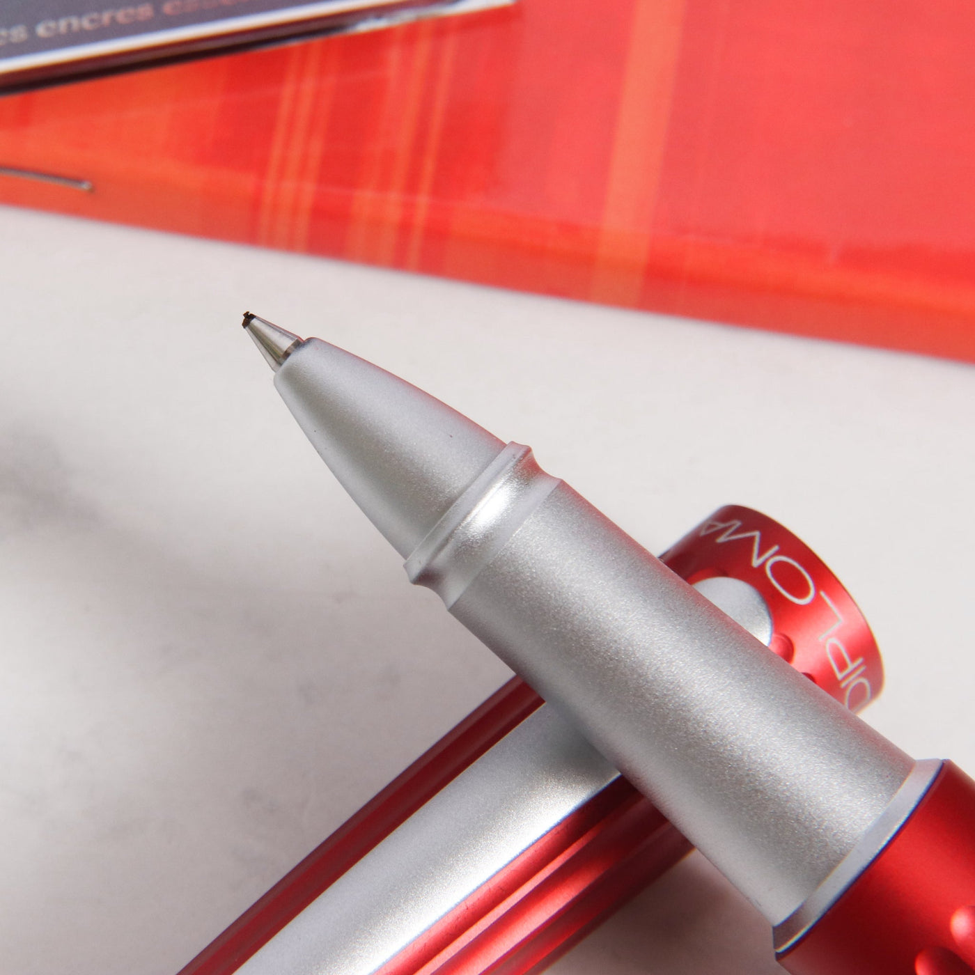 Diplomat Aero Red Rollerball Pen Tip