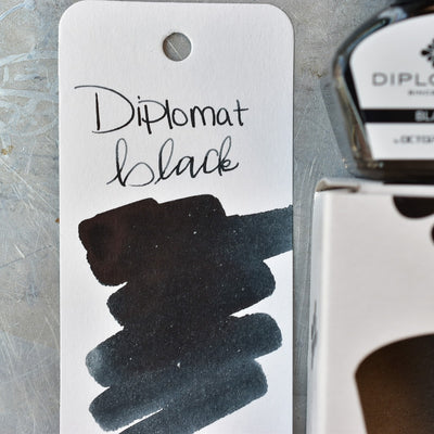 Diplomat Black Ink Bottle