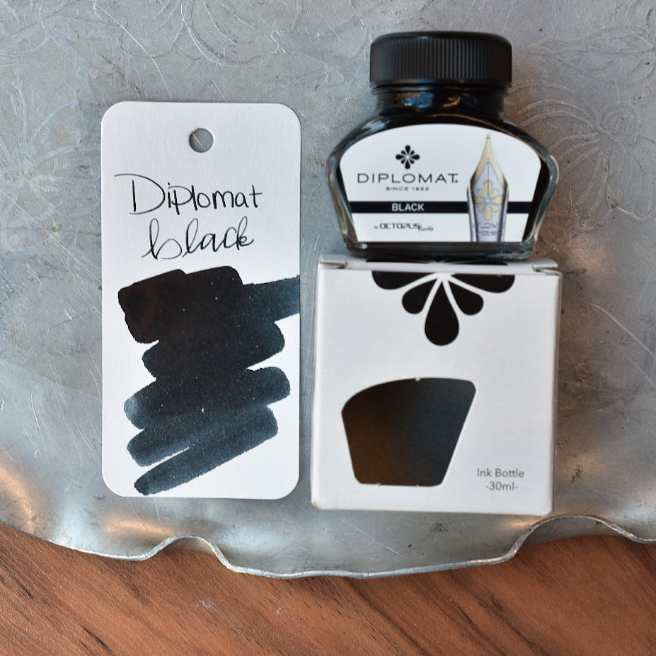 Diplomat Black Ink Bottle