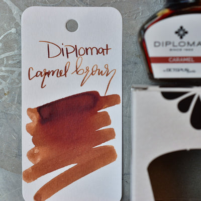 Diplomat Caramel Brown Ink Bottle
