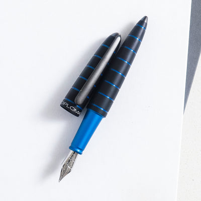 Diplomat Elox Blue Ring Fountain Pen