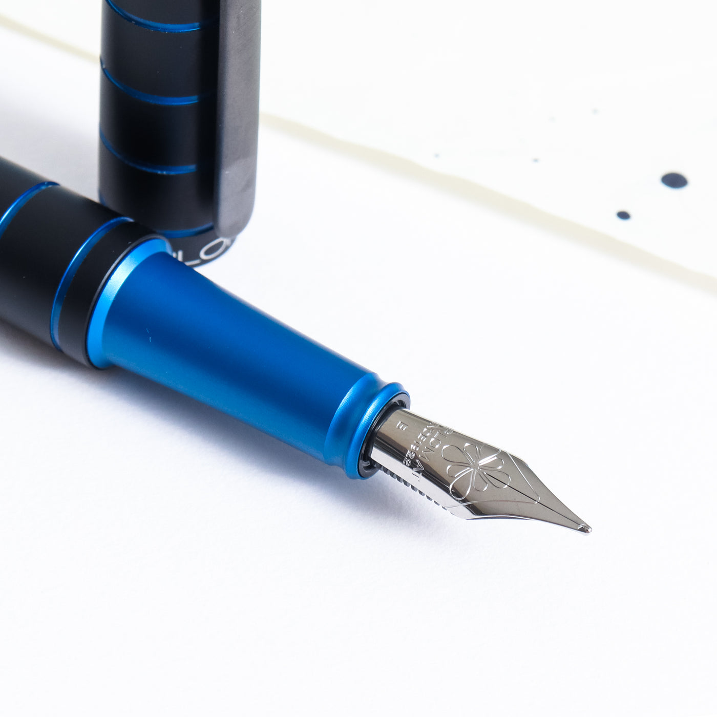 Diplomat Elox Blue Ring Fountain Pen