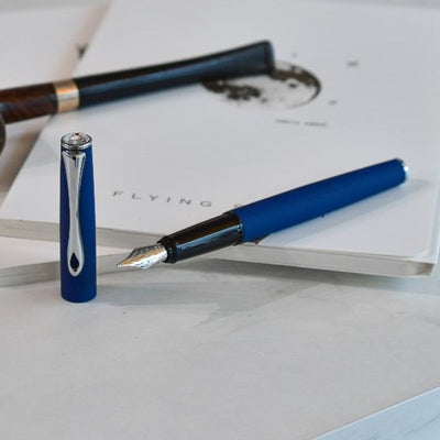 Diplomat Esteem Lapis Blue Fountain Pen