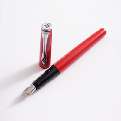 Diplomat Esteem Red Fountain Pen