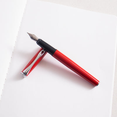 Diplomat Esteem Red Fountain Pen