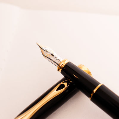 Diplomat Excellence A2 Black & Gold Fountain Pen