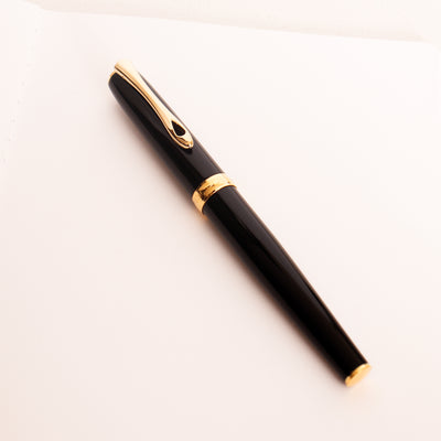 Diplomat Excellence A2 Black & Gold Fountain Pen