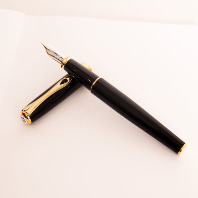 Diplomat Excellence A2 Black & Gold Fountain Pen