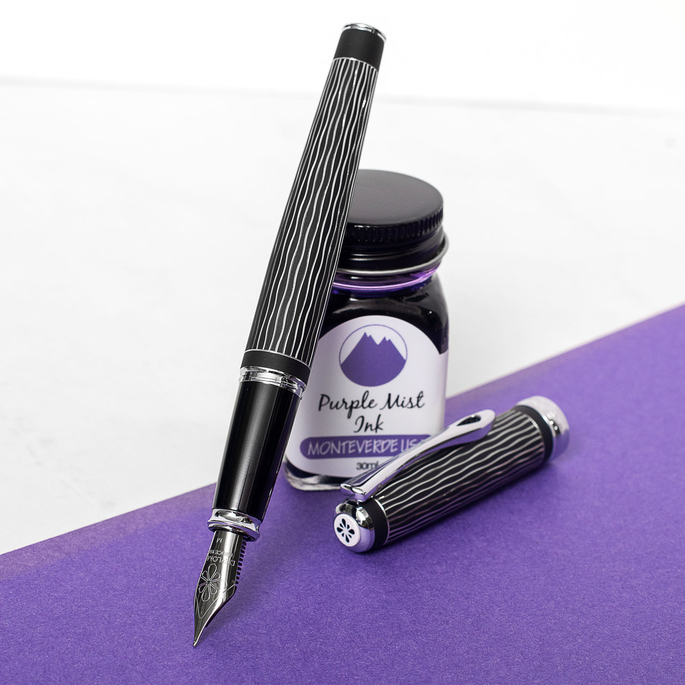 Diplomat Excellence A+ Waves Guilloche Fountain Pen