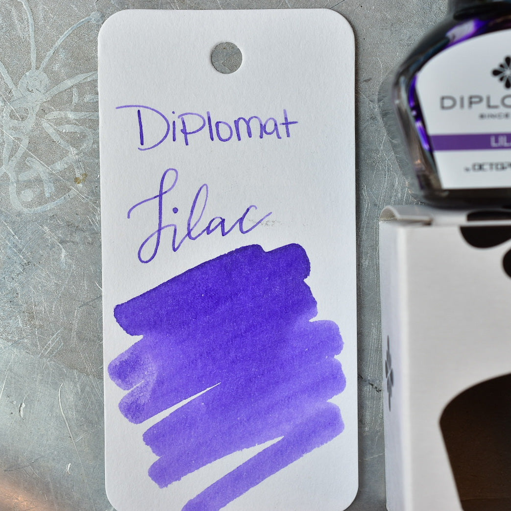Diplomat Lilac Ink Bottle