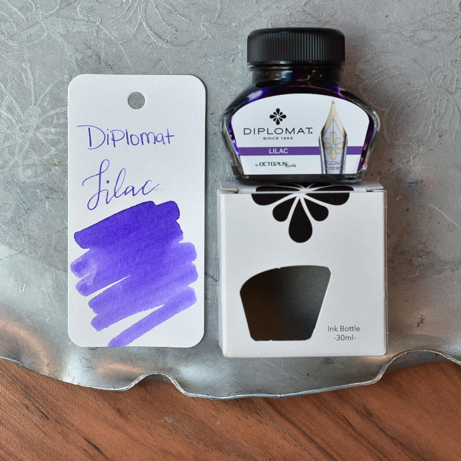 Diplomat Lilac Ink Bottle