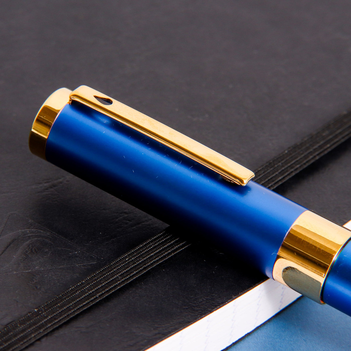 Diplomat-Nexus-Blue-&-Gold-Fountain-Pen-Clip
