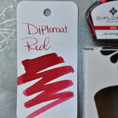 Diplomat Red Ink Bottle