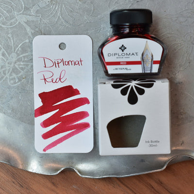 Diplomat Red Ink Bottle