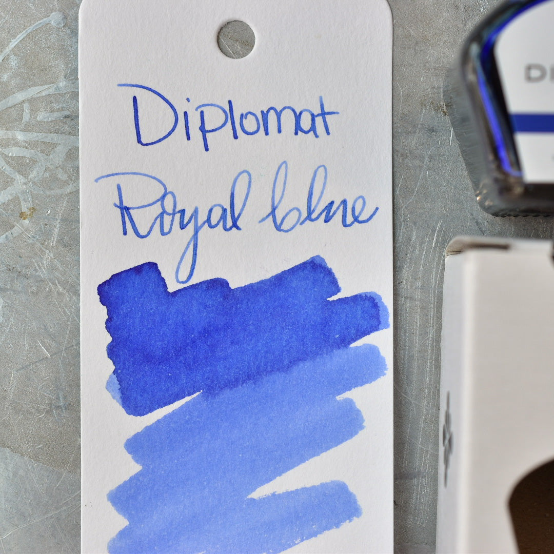 Diplomat Royal Blue Ink Bottle
