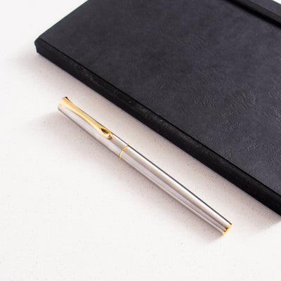 Diplomat Traveller Stainless Steel Fountain Pen