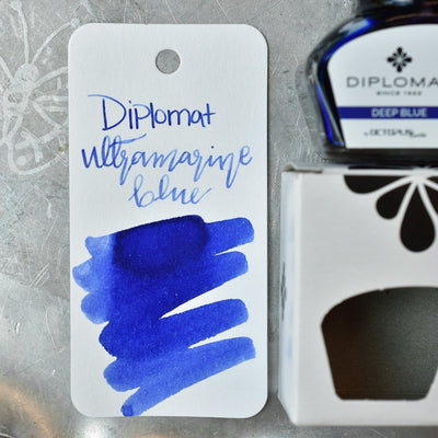 Diplomat Ultramarine Blue Ink Bottle