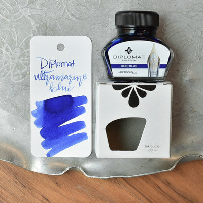 Diplomat Ultramarine Blue Ink Bottle