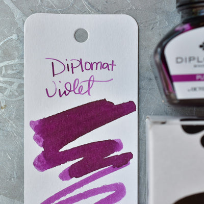 Diplomat Purple Ink Bottle