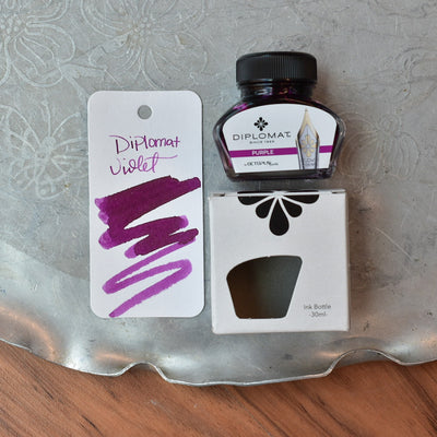Diplomat Purple Ink Bottle