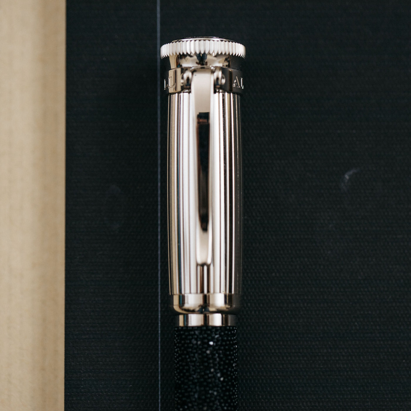 Dunhill Sentryman Black Swarovski Diamonds Fountain Pen