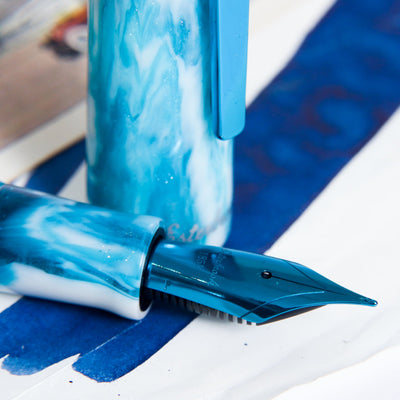 Esterbrook Camden Northern Lights Manitoba Blue Fountain Pen