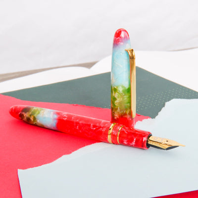 Esterbrook-Estie-Maui-Regular-Fountain-Pen-Blue-Green-Red