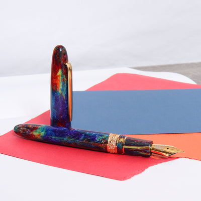 Esterbrook Estie Nebulous Plume Limited Edition Fountain Pen Uncapped