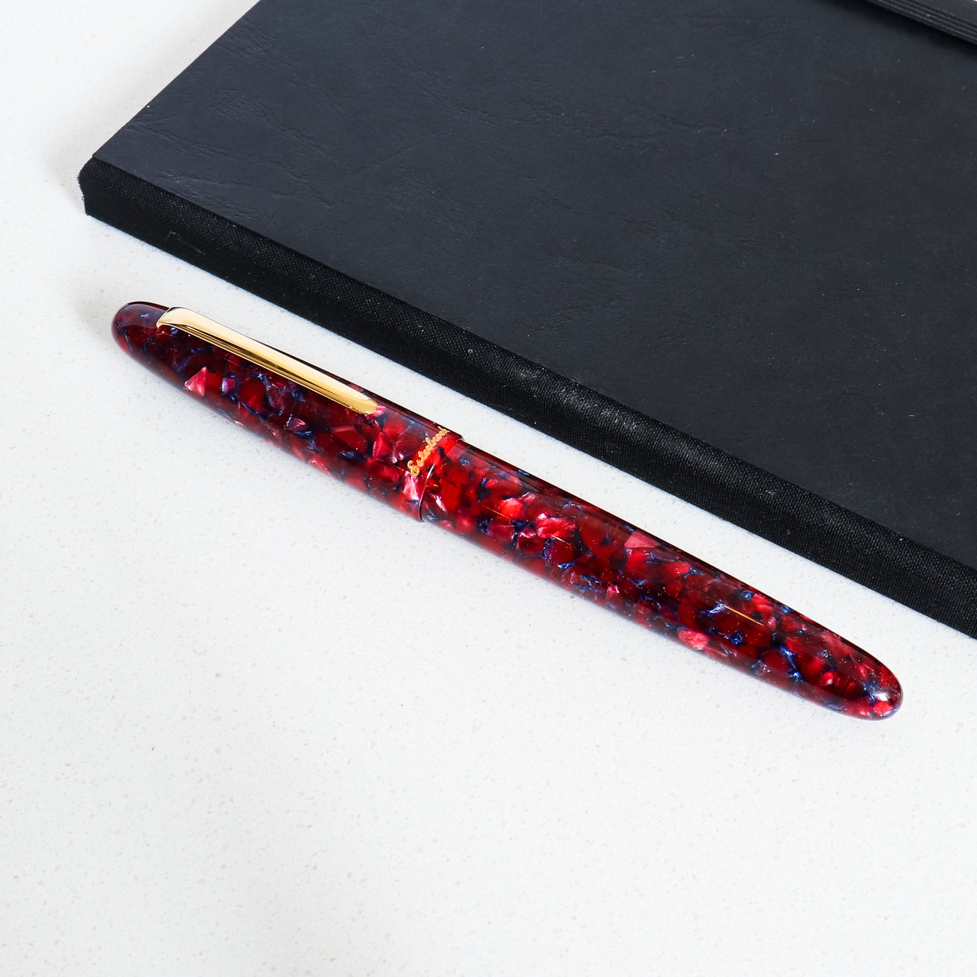 Esterbrook Estie Oversize Scarlet Gold Trim Fountain Pen