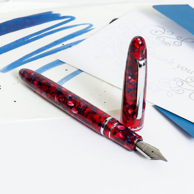 Esterbrook Estie Regular Scarlet Chrome Trim Fountain Pen