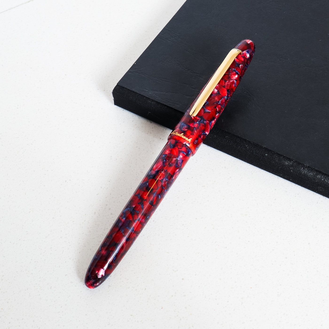 Esterbrook Estie Regular Scarlet Gold Trim Fountain Pen