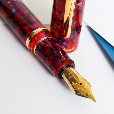 Esterbrook Estie Regular Scarlet Gold Trim Fountain Pen
