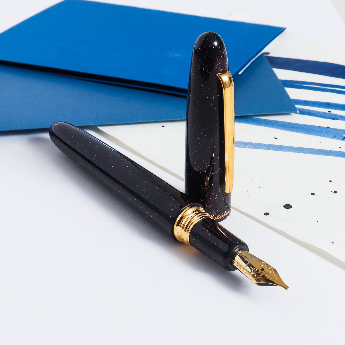Esterbrook Estie Sparkle Cosmic Wine Fountain Pen
