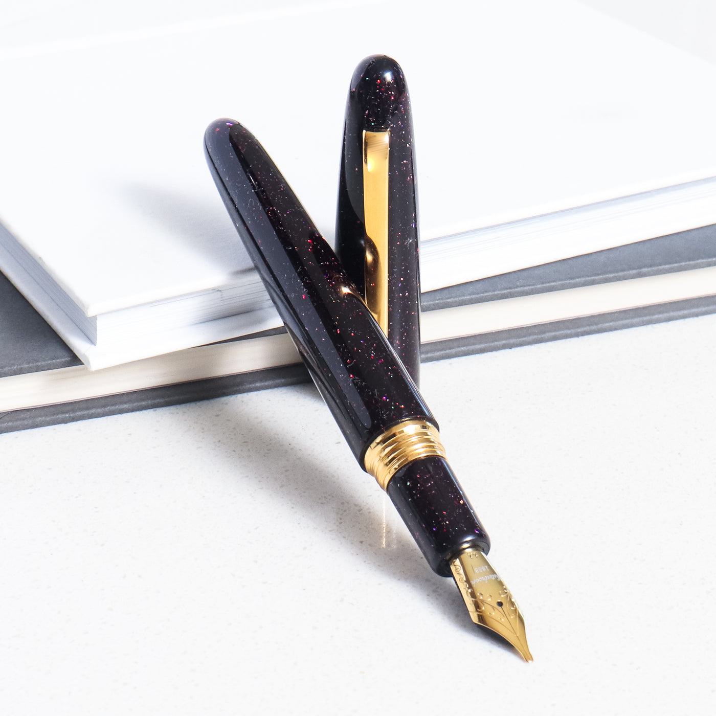 Esterbrook Estie Sparkle Cosmic Wine Fountain Pen