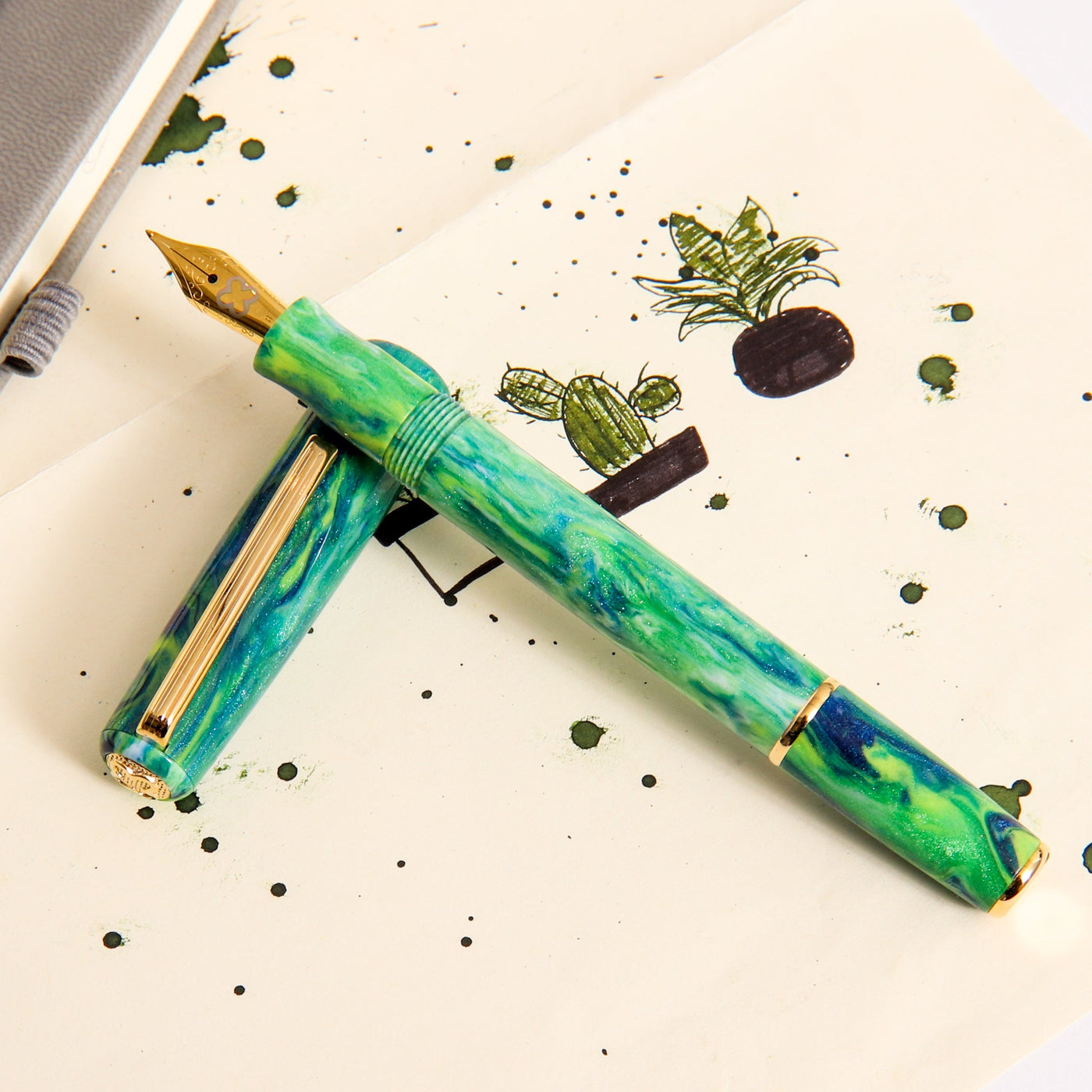 Esterbrook JR Beleza Gold Trim Fountain Pen