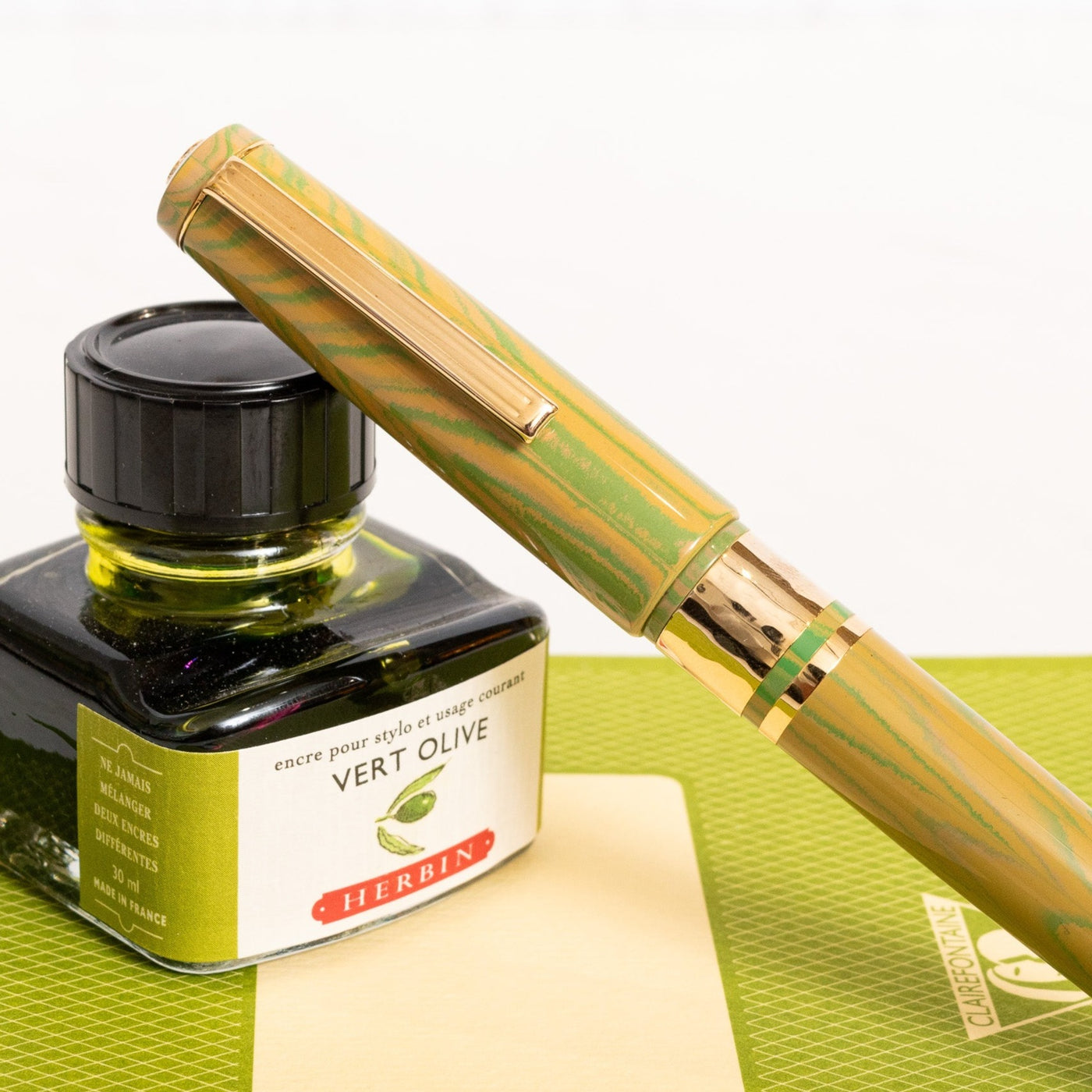 Limited Production Esterbrook Green Ebonite Pen