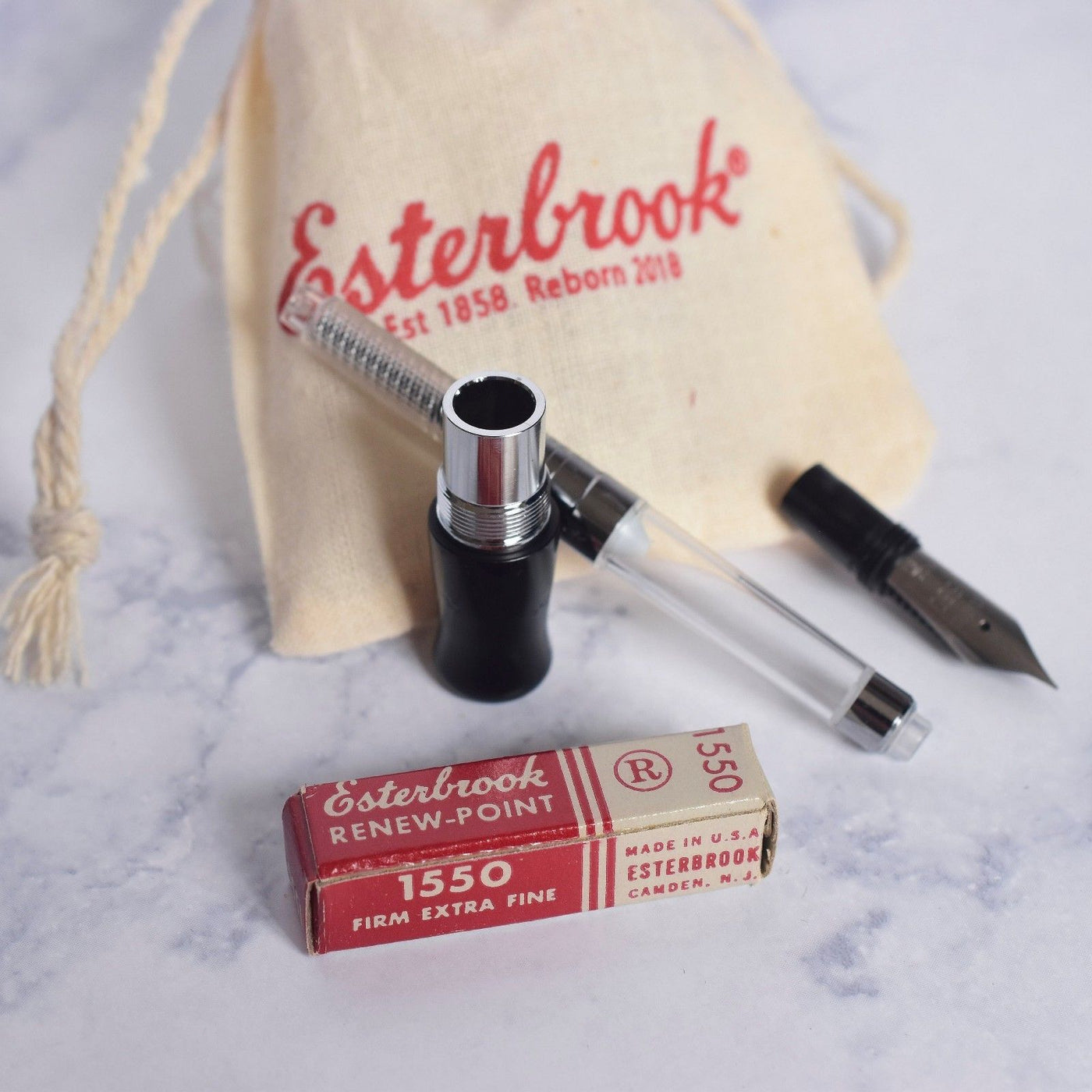Esterbrook Estie MV Vintage Fountain Pen Nib Adaptor Kit ES-E100-Esterbrook-Truphae