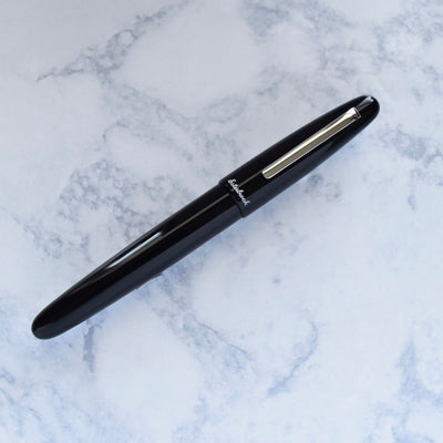 Esterbrook Estie Oversize Ebony Black & Chrome Plated Trim Fountain Pen-Esterbrook-Truphae