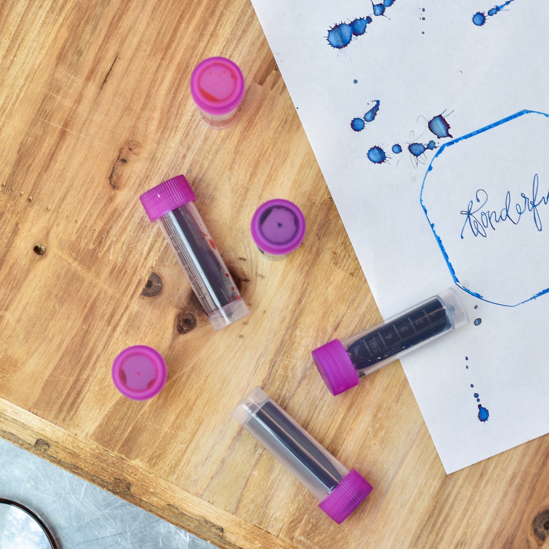 Tufte Ink Monteverde Midnight Black Ink Bottle | Truphae