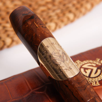 Franck-Muller-by-Omas-Cigar-Briarwood-Limited-Edition-Fountain-Pen-Engraved-Logo