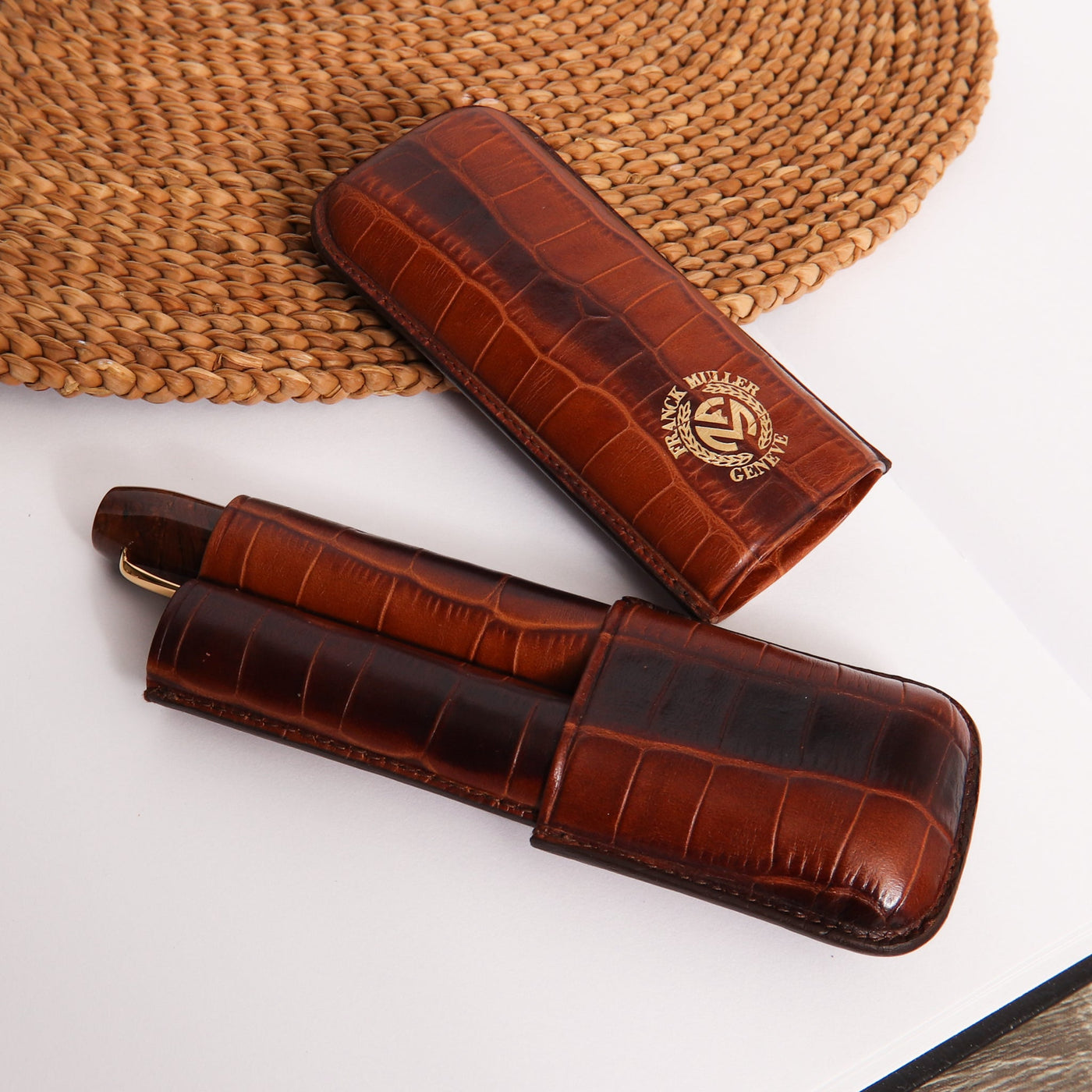 Franck-Muller-by-Omas-Cigar-Briarwood-Limited-Edition-Fountain-Pen-Inside-Case
