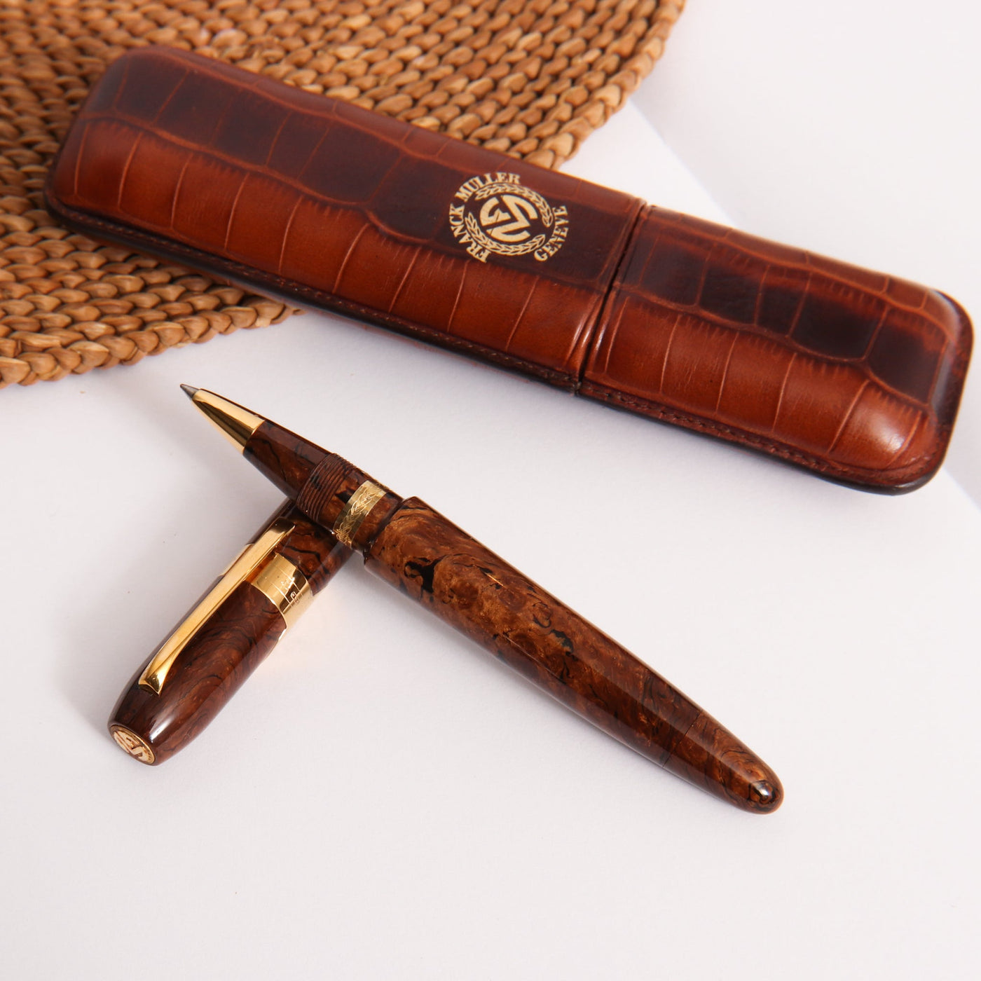 Franck-Muller-by-Omas-Cigar-Briarwood-Limited-Edition-Rollerball-Pen