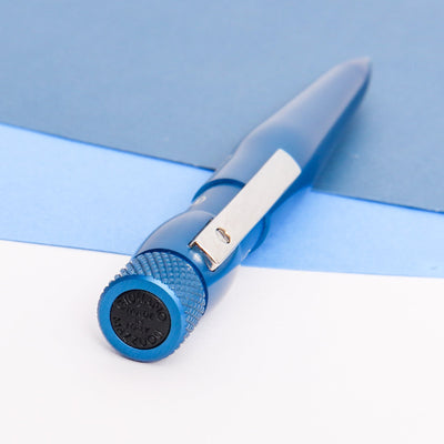 Giuliano Mazzuoli Formulapen Blue Ballpoint Pen Cap Details