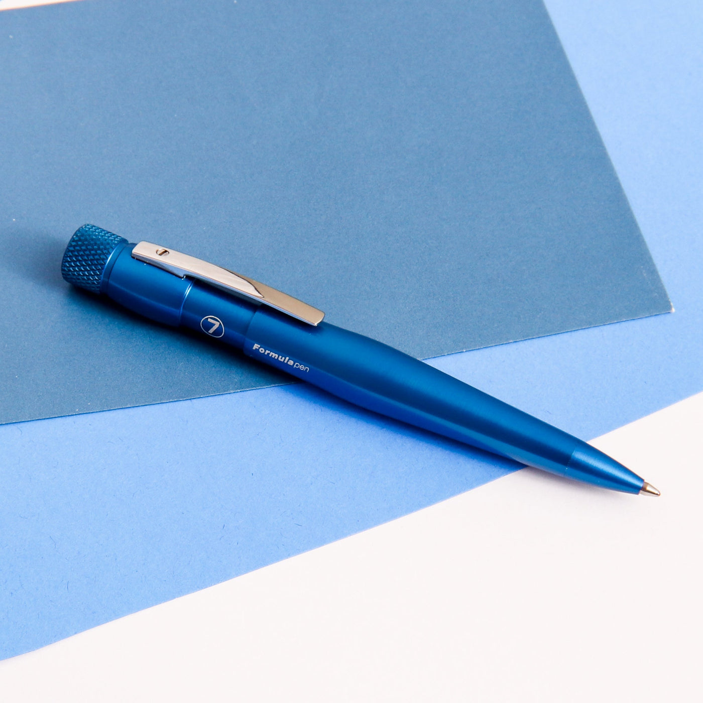 Giuliano Mazzuoli Formulapen Blue Ballpoint Pen