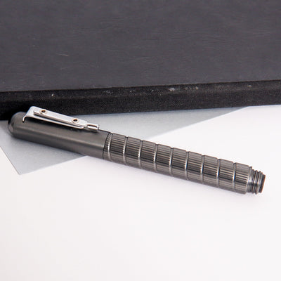 Giuliano Mazzuoli Officina End Mill Gunmetal Ballpoint Pen Capped