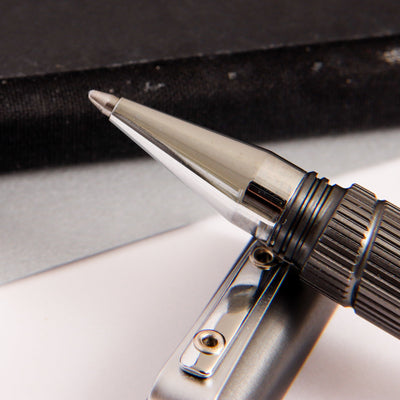 Giuliano Mazzuoli Officina End Mill Gunmetal Ballpoint Pen Tip