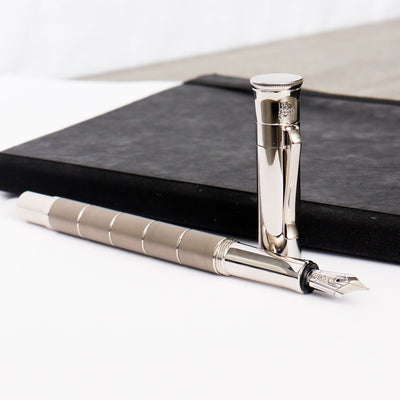 Graf von Faber Castell Classic Anello Titanium Grey Fountain Pen