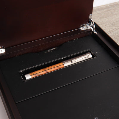 Graf-von-Faber-Castell-Elemento-Olive-Wood-Fountain-Pen-Capped