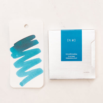 Iroshizuku Ku-Jaku Ink Cartridges Blue