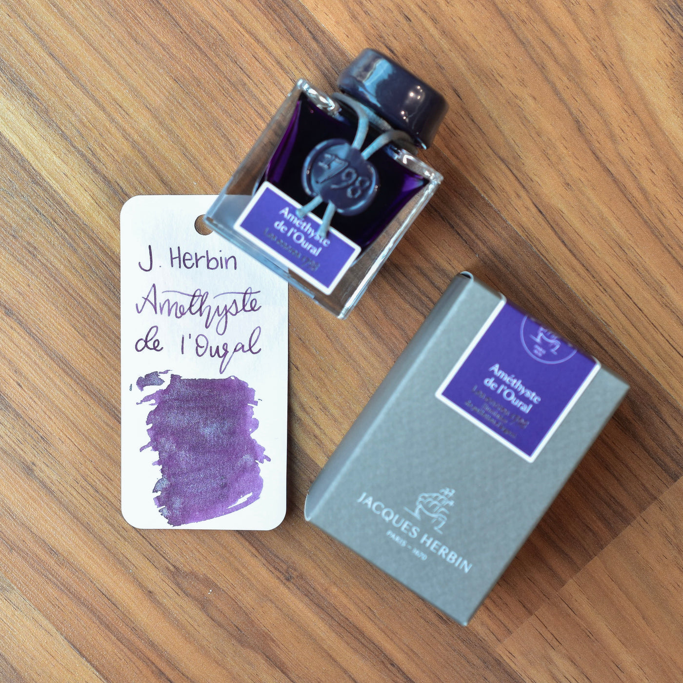 Jacques Herbin 1798 Amethyste de l'Oural Ink Bottle